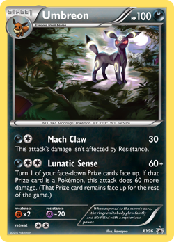 Umbreon (XY96) XY: Black Star Promos​ - Near Mint Holofoil Pokemon TCG - Image 1