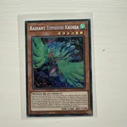 DOOD-EN015 Radiant Typhoon Krosea Secret Rare 1st YuGiOh - Image 1