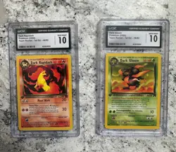 Pokemon Slab Bundle | 2 Cards | CGC 10 [SEE photos] 1st edition vintage rare - Image 1