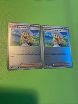 Lillie's Determination (Reverse Holo) 119/132 Uncommon Mega Evolution 2 Cards - Image 1