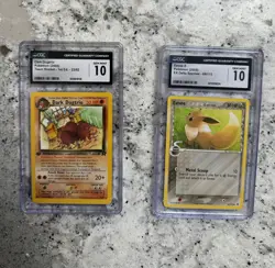 Pokemon Slab Bundle | 2 Cards | CGC 10 [SEE photos] 1st edition vintage rare - Image 1
