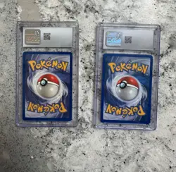 Pokemon Slab Bundle | 2 Cards | CGC 10 [SEE photos] 1st edition vintage rare - Image 2