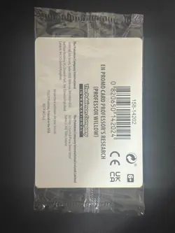 Pokemon Go TCG Professors Research SWSH178 Willow Promo Code Card New - Image 1