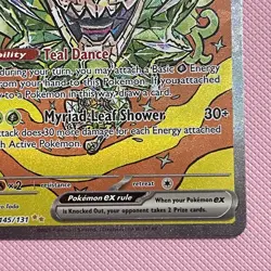 Pokemon Prismatic Evolutions TCG Teal Mask Ogerpon EX 145/131 SIR Card - Image 5