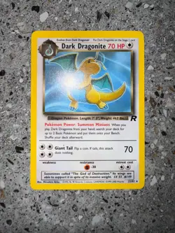 Pokemon TCG Cards Dark Dragonite 22/82 Team Rocket Rare - Image 3