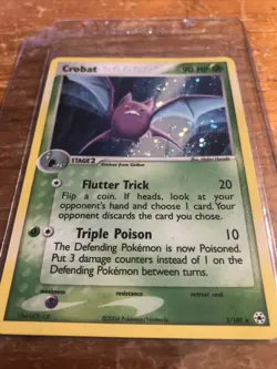 Crobat (3/101) RARE HOLO Hidden Legends Pokemon Card - Image 3