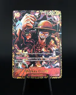 Monkey.D.Luffy ST10-006 PROXY CARD- ENGLISH- High Quality Texture - Image 1