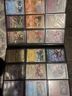 Pokemon Card Binder Collection Lot About 350 Cards Holos & Art & Some Vintage - Image 3