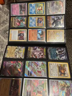 Pokemon Card Binder Collection Lot About 350 Cards Holos & Art & Some Vintage - Image 4