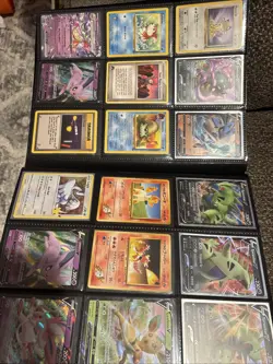 Pokemon Card Binder Collection Lot About 350 Cards Holos & Art & Some Vintage - Image 5