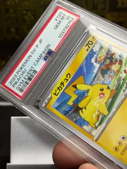 Pokemon Pikachu 120/SV-P Promotional Cards GYM EVENT CAMPAIGN PSA10 GEM MINT - Image 3