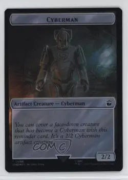 Copy // Cyberman Surge Foil Magic: Universes Beyond: Doctor Who Token #T-33/56 - Image 2