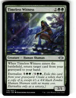 Timeless Witness Modern Horizons 2 Regular MTG NM - Image 1