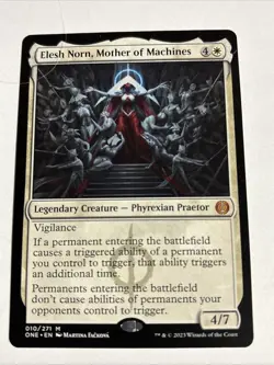 Elesh Norn, Mother of Machines - 010/271 - (Phyrexia: ONE) MTG Magic WOTC - Image 1