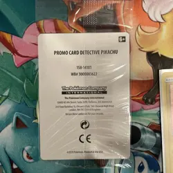 Pokemon Detective Pikachu SM190 Stamped Holo Sealed + SM194 - Image 2