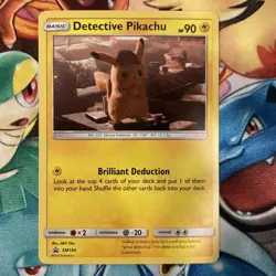 Pokemon Detective Pikachu SM190 Stamped Holo Sealed + SM194 - Image 3