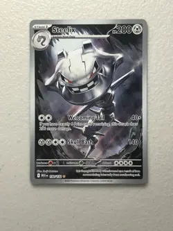 Pokemon Mega Evolution Steelix 150/132 Illustration Rare NM - Image 1