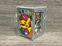 Pikachu Mario Pokemon Hanafuda Nintendo Ltd Ed JP Rare - Auction Sept 28-Oct 5 - Image 1