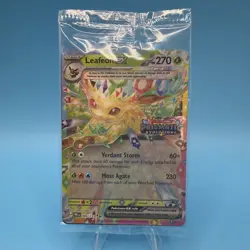Leafeon ex 006/131 Prismatic Evolutions Stamped Promo Pokemon TCG SEALED - Image 1
