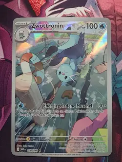 Pokemon Zwottronin Illustration Rare | Deutsch 106/086 Weisse Flammen | Near Mint - Image 1