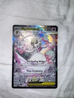 2025 Pokemon Mega Evolutions Mega Gardevoir Secret Rare SIR Full Art #178 NM - Image 1