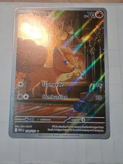 Vulpix Illustration Rare Pokemon Mega Evolution 138/132 Near Mint - Image 1