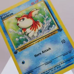 Pokemon TCG - Goldeen 53/64 Jungle Common 1st Edition WOTC 1999 - EXC/NM - Image 1