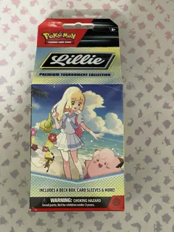 Pokemon TCG: Lillie Premium Tournament Collection New Sealed - Image 1