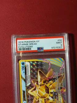 Starmie Break PSA 9 English 2016 Pokemon XY Evolutions #32 - Image 5