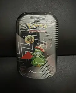 Pokemon TCG S&V Black Bolt Unova Mini Tin Lilligant & Whimsicot Factory Sealed - Image 1