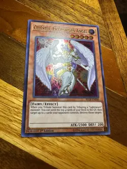 Celestia, Lightsworn Angel BLLR-EN040 1st Edition Ultra Rare PL + BONUS - Image 1