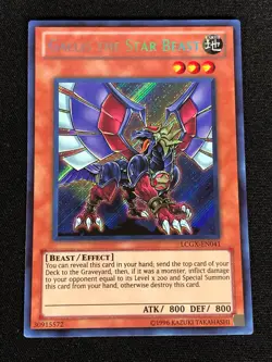 Yugioh Gallis The Star Beast LCGX-EN041 SECRET (NM) - Image 1