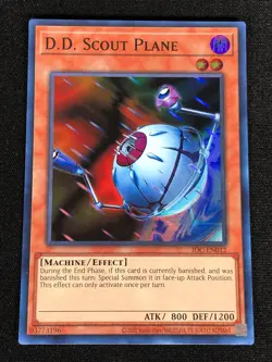 Yugioh D.D. Scout Plane IOC-EN012 SUPER (NM) - Image 1