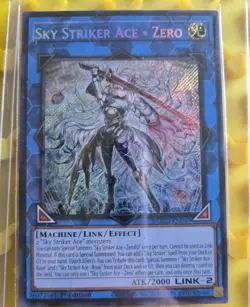 Yugioh Sky Striker Ace = Zero DUAD-EN049 1st Edition Secret Rare 🔥 - Image 1