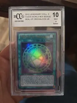 Yugi's World The Seal of Orichalcos LC03-EN001 BCCG 10 Mint Ultra Rare - Image 1