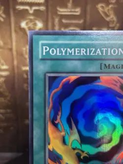 Yugioh Polymerization LOB-059 Super Rare NM 1st Edition VINTAGE - Image 2