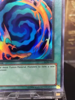 Yugioh Polymerization LOB-059 Super Rare NM 1st Edition VINTAGE - Image 4