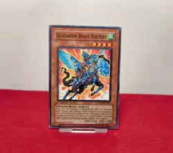 Yugioh Gladiator Beast Equeste TDGS-EN024 Common 1st Edition NM - Image 1