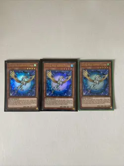 Yugioh 3x Crystal Beast Sapphire Pegasus BLCR-EN0053 Ultra Rare 1st Ed NM - Image 1