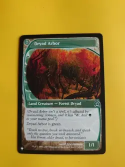 Dryad Arbor. Land creature Magic the Gathering Card. - Image 1