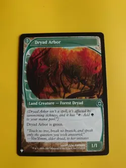 Dryad Arbor. Land creature Magic the Gathering Card. - Image 2