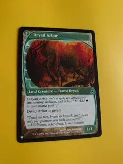 Dryad Arbor. Land creature Magic the Gathering Card. - Image 3