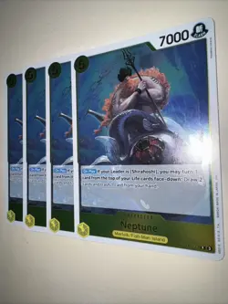 One Piece Card Game Neptune OP11-108 Rare X4 Playset TCG CCG - Image 3