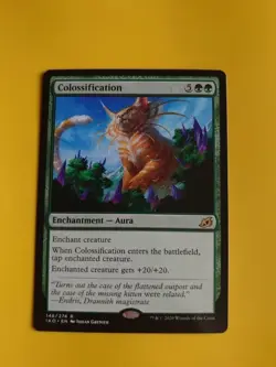 Colossification. IKO rare Magic the Gathering Card. - Image 1