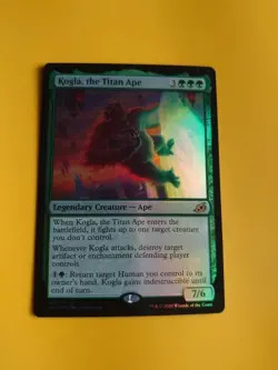 Kogla, the Titan APe FOIL rare IKO Magic the Gathering Card. - Image 2