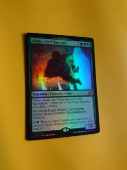 Kogla, the Titan APe FOIL rare IKO Magic the Gathering Card. - Image 4