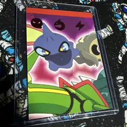 Rayquaza & Deoxys Pokemon Peruvian Card - Image 2