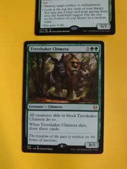 Silverback ELder DMU & Treeshaker Chimera green rMagic the Gathering 2 Card. - Image 2