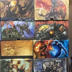 Lot 12 MTG Empty Booster Boxes Coldsnap Theros Born of the Gods Nyx - Image 3
