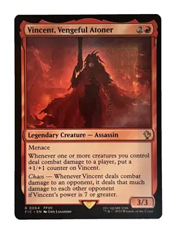 Vincent, Vengeful Atoner #64 | NM | Final Fantasy Commander FIC | Magic MTG - Image 1